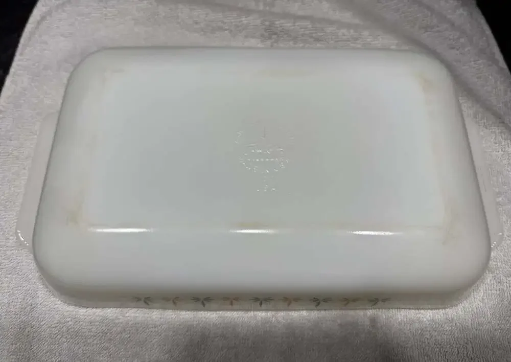 Fire-King white milk